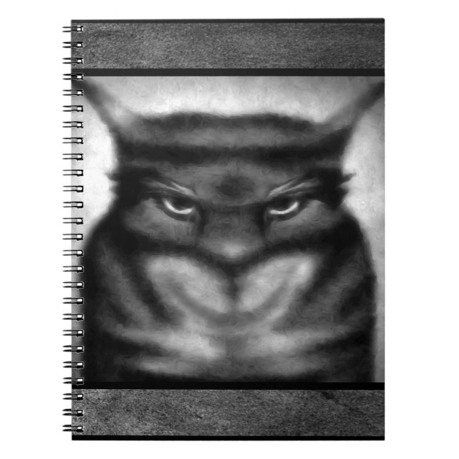 Sinister Cat Notebook (Front)