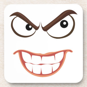 SINISTER FACE COASTER