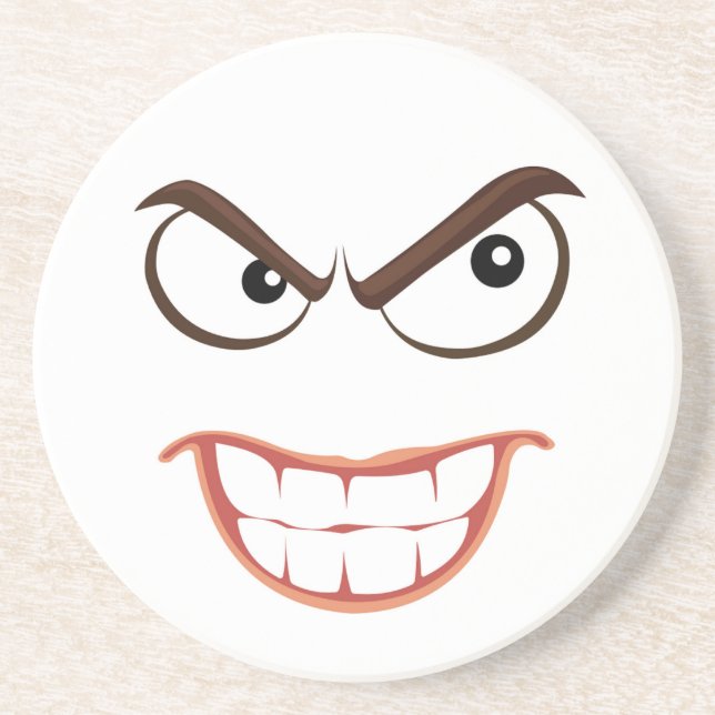 SINISTER FACE COASTER (Front)