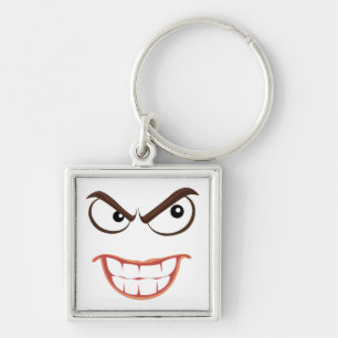 SINISTER FACE KEY RING