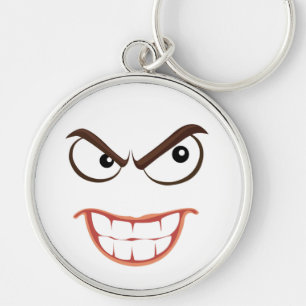 SINISTER FACE KEY RING
