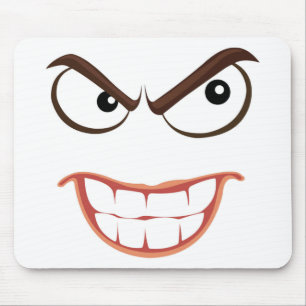 SINISTER FACE MOUSE PAD