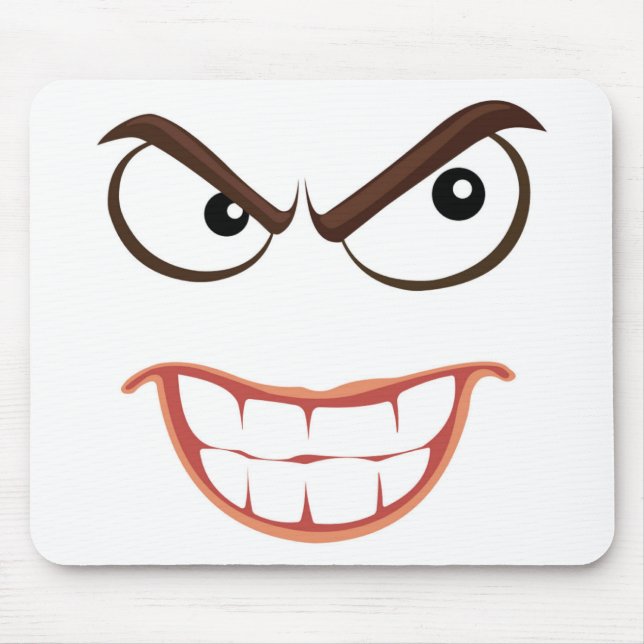 SINISTER FACE MOUSE PAD (Front)