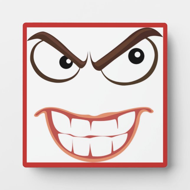 SINISTER FACE PLAQUE (Front)