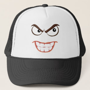 SINISTER FACE TRUCKER HAT