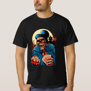 Sinister Gambler – The Haunted Game of Chance T-Shirt