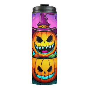 Sinister Jack-O-Lantern Thermal Tumbler