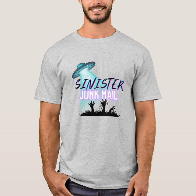 Sinister Junk Mail Official Logo T-Shirt (Front)