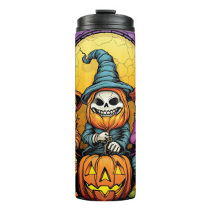 Sinister Skeleton Gnomes Thermal Tumbler