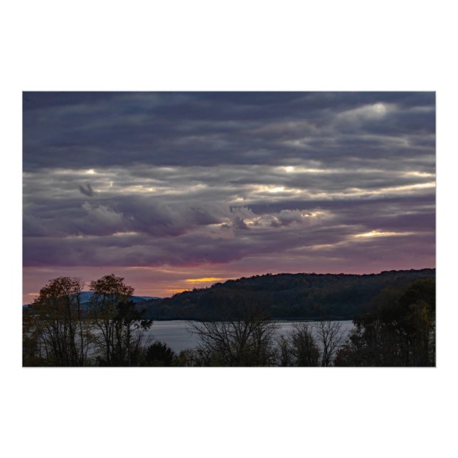 Sinister Sunset Photo Print (Front)