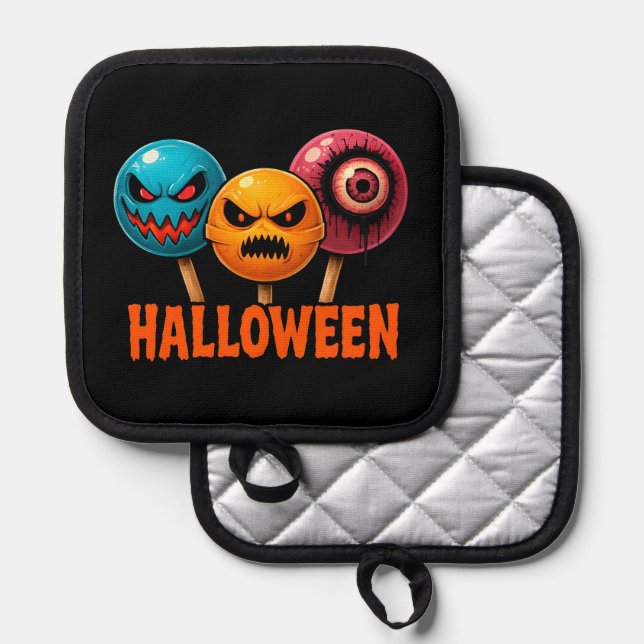Sinister Sweets Halloween Pot Holder (Front/Back)