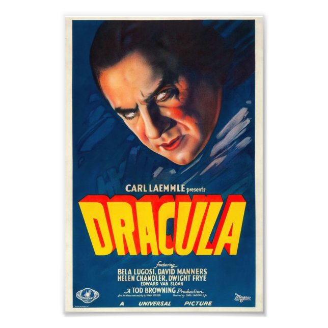 Sink Your Teeth into Dracula's Classic Chills Photo Print (Front)