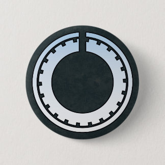 SINKER. 6 CM ROUND BADGE