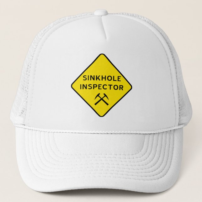 Sinkhole Inspector Cap (Front)