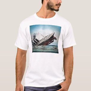 Sinking of the Titanic Magic Lantern Slide T-Shirt