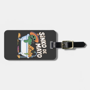 Sinko de Mayo Cinco De Mayo Cactus Funny Luggage Tag