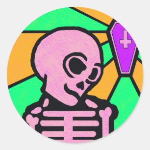 Sinner Classic Round Sticker