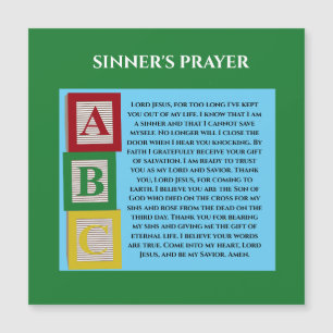 SINNERS PRAYER