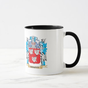 Sinnott Coat of Arms - Family Crest Mug
