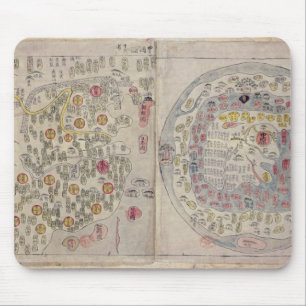 Sino Korean world map Mouse Pad
