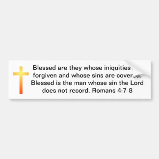 Sins Forgotten! Bumper Sticker