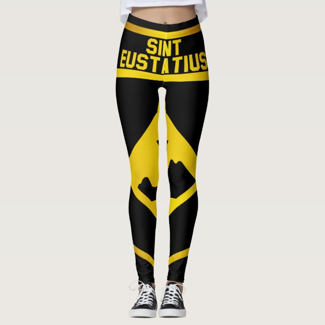 Sint Eustatius Emblem Leggings (Front)