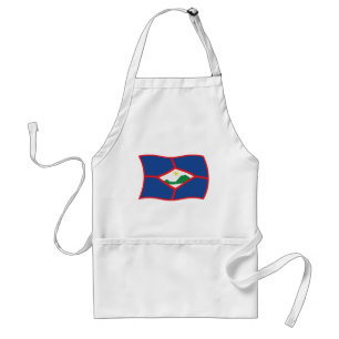 Sint Eustatius Flag Apron