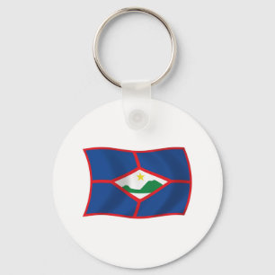 Sint Eustatius Flag Keychain