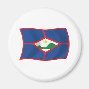 Sint Eustatius Flag Magnet