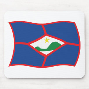 Sint Eustatius Flag Mousepad