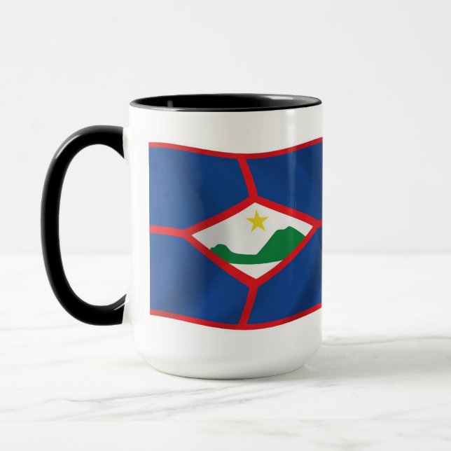 Sint Eustatius Flag Mug (Left)