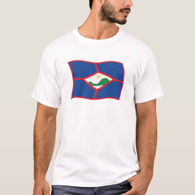 Sint Eustatius Flag Shirt (Front)