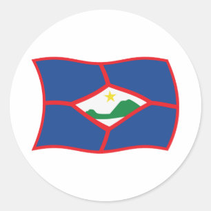 Sint Eustatius Flag Sticker