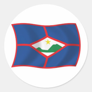 Sint Eustatius Flag Sticker