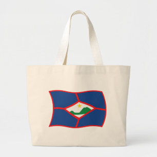 Sint Eustatius Flag Tote Bag