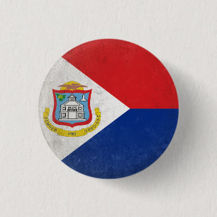 Sint Maarten 3 Cm Round Badge