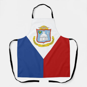 Sint Maarten Flag Apron