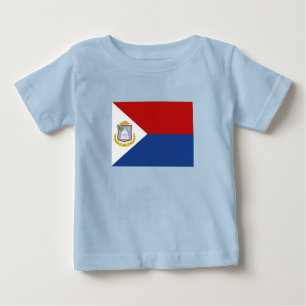 Sint Maarten Flag Baby T-Shirt