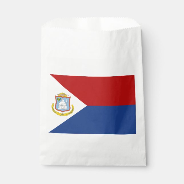 Sint Maarten Flag Favour Bag (Front)