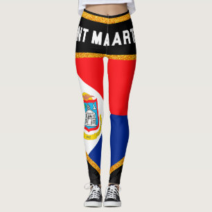 Sint Maarten Flag Leggings