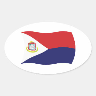 Sint Maarten Flag Sticker