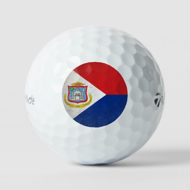 Sint Maarten Golf Balls (Front)