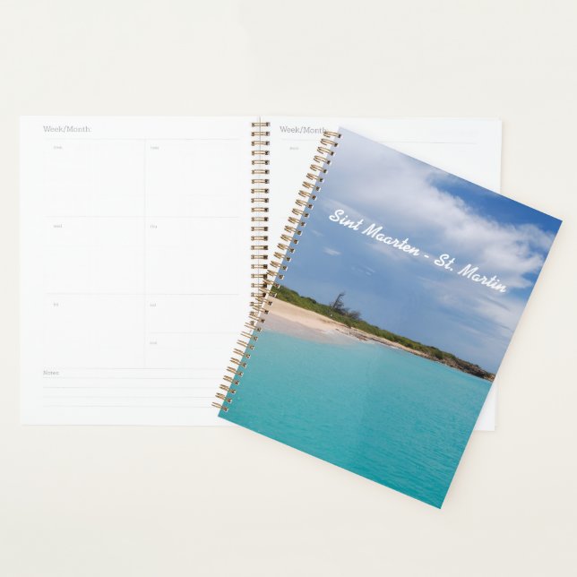 Sint Maarten - St. Martin Beach Scene Planner (Display)