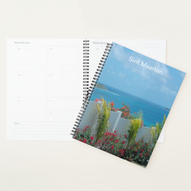 Sint Maarten - St. Martin Ocean Seascape  Planner (Display)