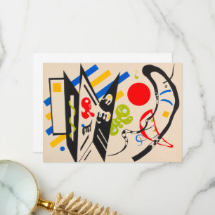 Sinthesi Stencil by Wassily Kandinsky Thank You Card