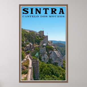 Sintra - Castle of the Moors Poster