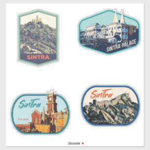 Sintra Portugal illustration pack