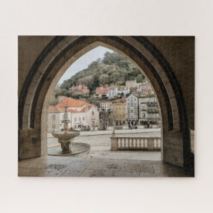 Sintra Portugal Romantic Cityscape Jigsaw Puzzle