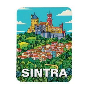 Sintra Portugal Travel Magnet