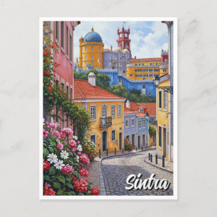 Sintra Portugal Travel Postcard